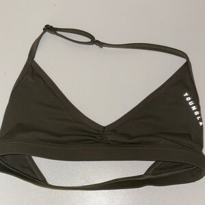 YoungLA Dark Olive Sports Bra